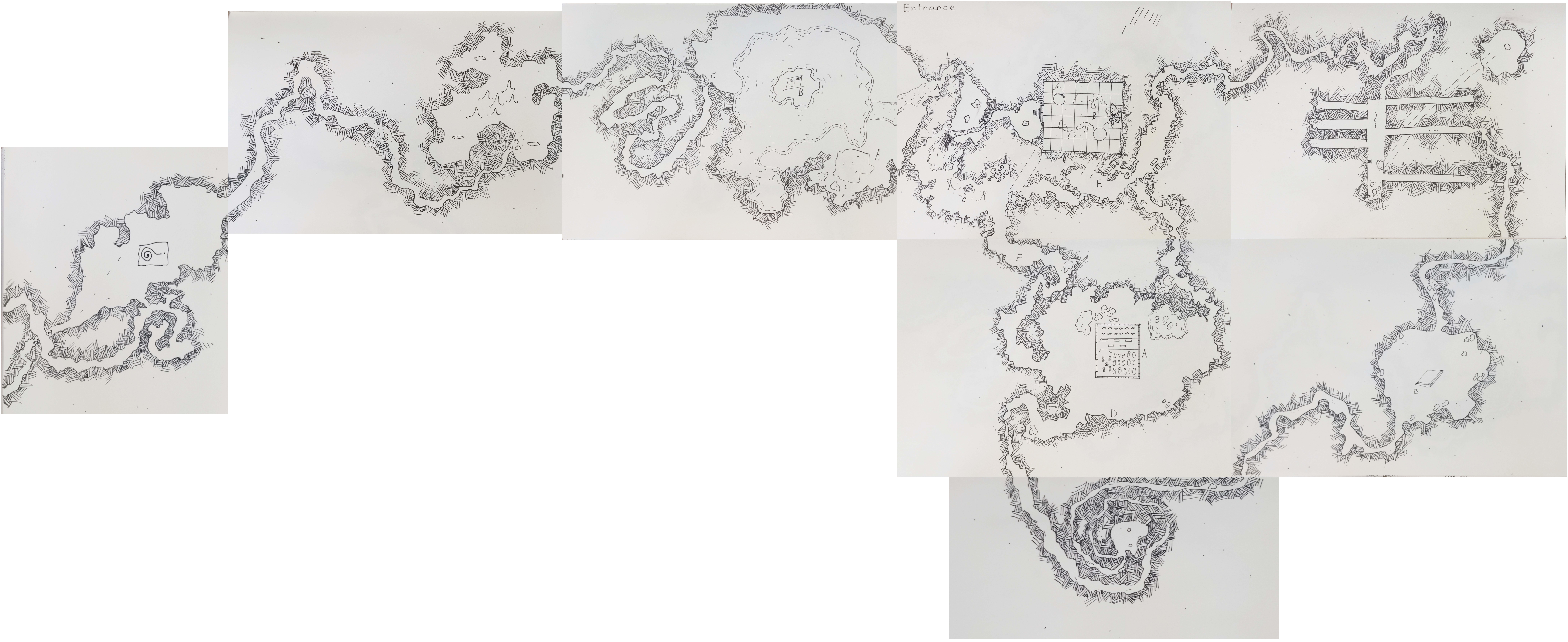 I gave my players the pages unorganized as a puzzel!